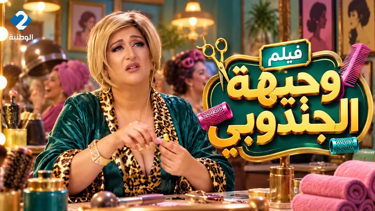 الحجّامة 🎬 الفيلم  | وجيهة الجندوبي = ضحك ما يوقفش من صالون النساء