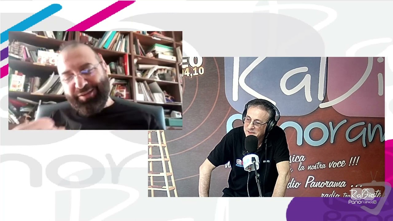 Su Radio Panorama  Adriano Formoso all'interno di Grandangolare con Salvo Belcore