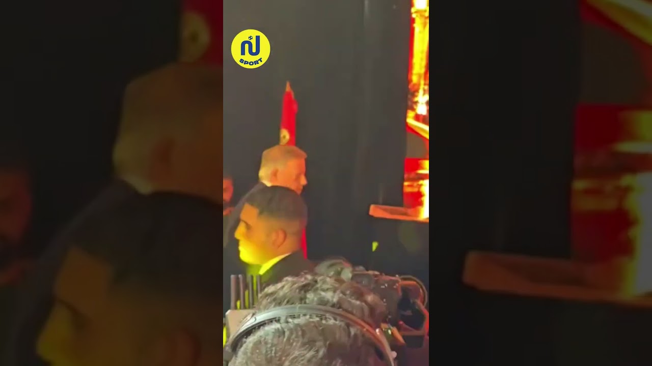 شاهد وصول رئيس الترجي حمدي المدب 🇧🇪